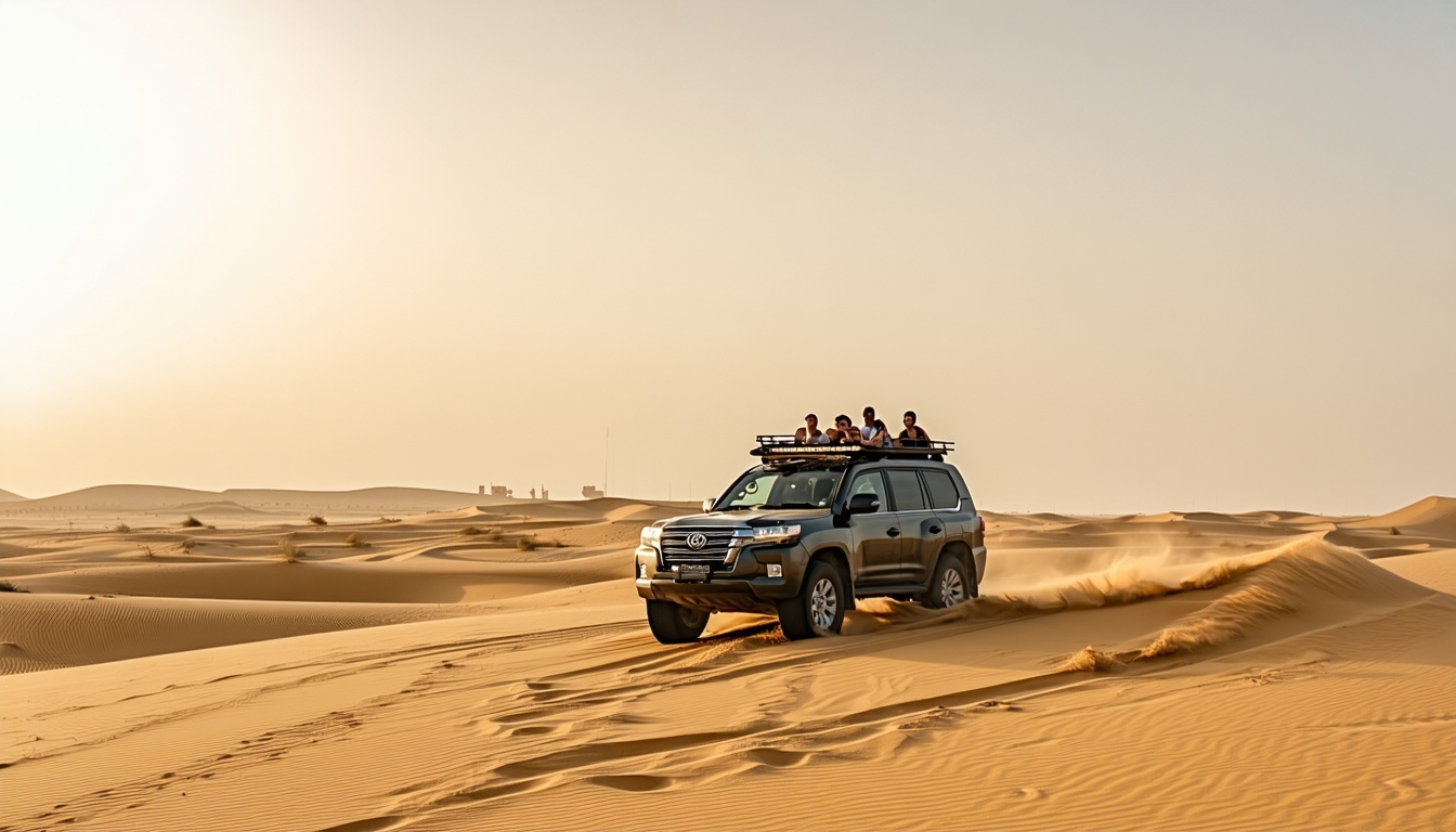 Luxury desert safari experience in Dubai